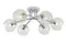 Люстра потолочная Rilon 26010/6 CHROME, 6×40 Вт, хромированная