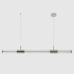 Подвесной светодиодный светильник Crystal Lux LINEUP SP24W LED CHROME