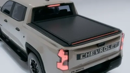 Электрическая крышка багажника для Chevrolet Colorado Crew Cab 2023+ Шевроле Колорадо Электрошторы роллета рольставни