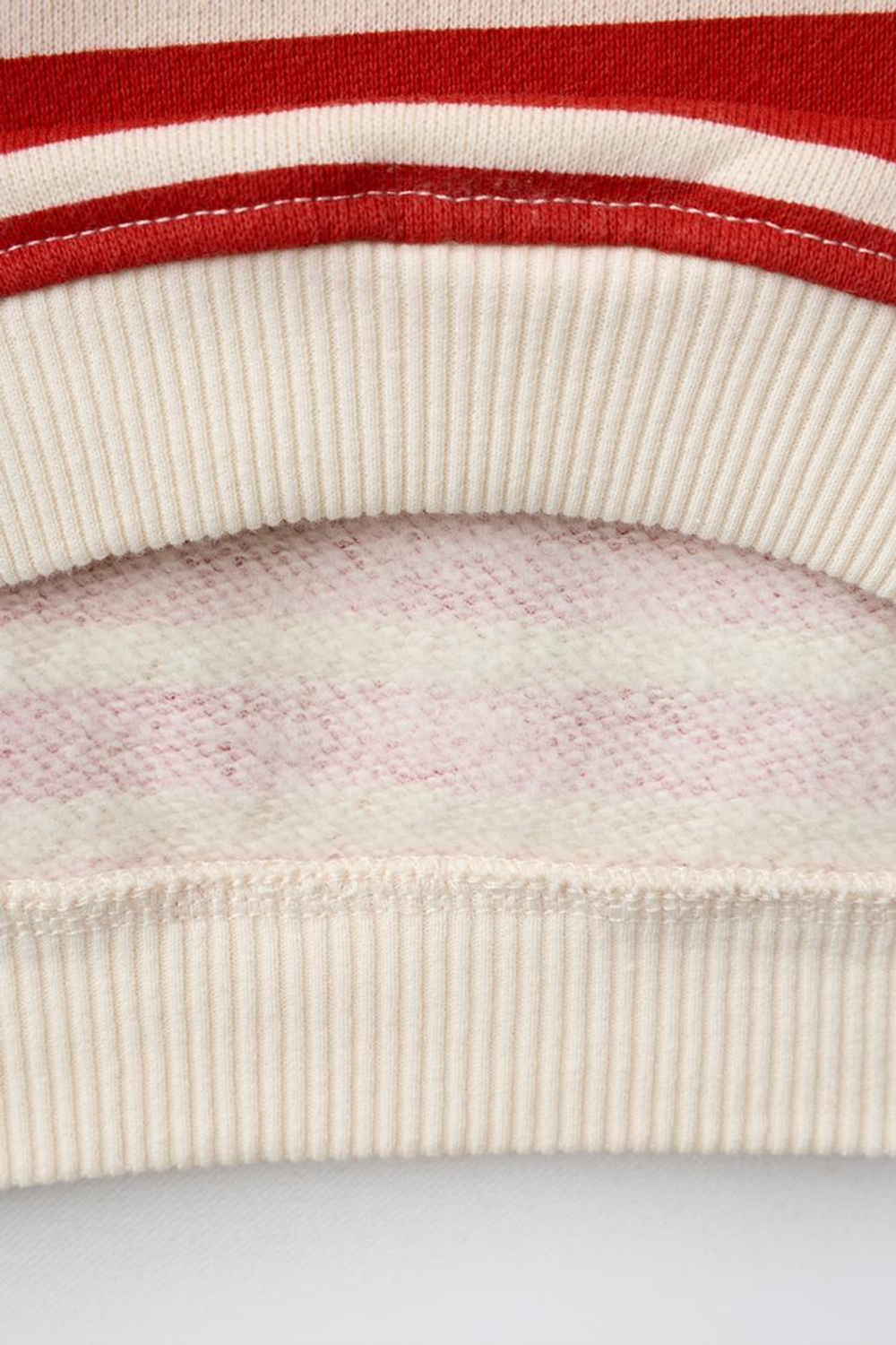ZARA ТОЛСТОВКА В ПОЛОСКУ WHERE'S WALLY?®, КРАСНЫЙ/БЕЛЫЙ