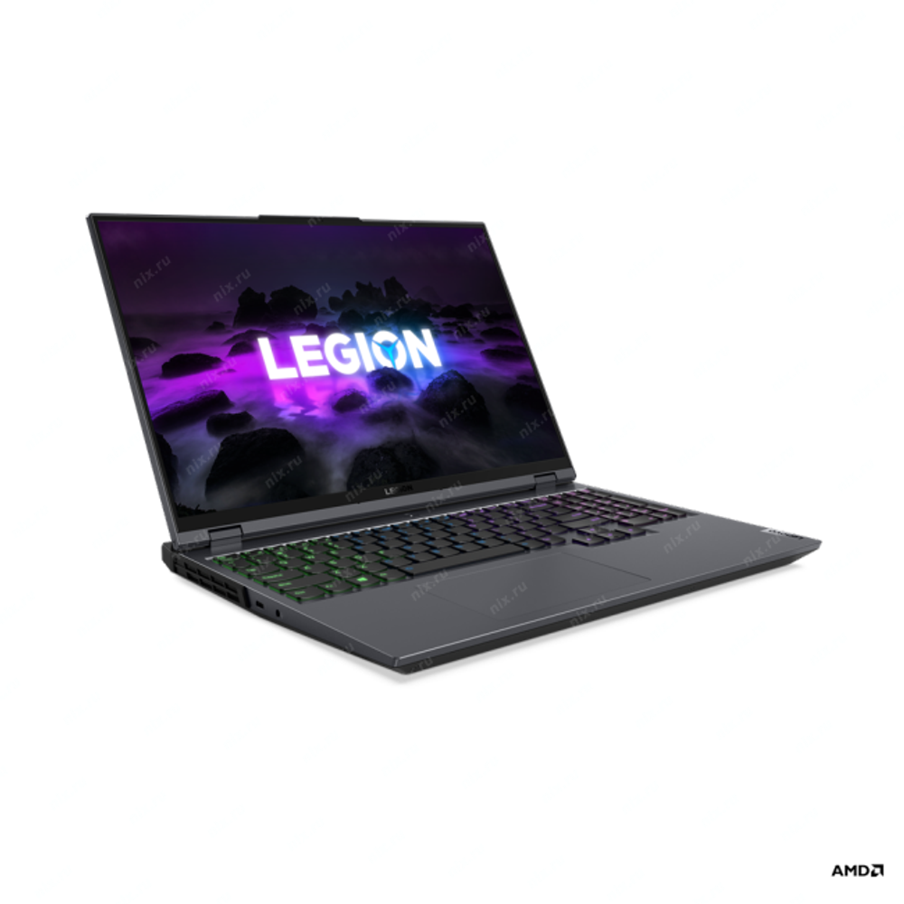 Ноутбук Lenovo Legion 5 Pro 16ACH6H AMD Ryzen 5 5600H 3.3ГГц/16ГБ/512ГБ SSD/nVidia GeForce RTX 3050 Ti 4 ГБ/Windows 11 Домашняя/16" 2560х1600 165 Hz