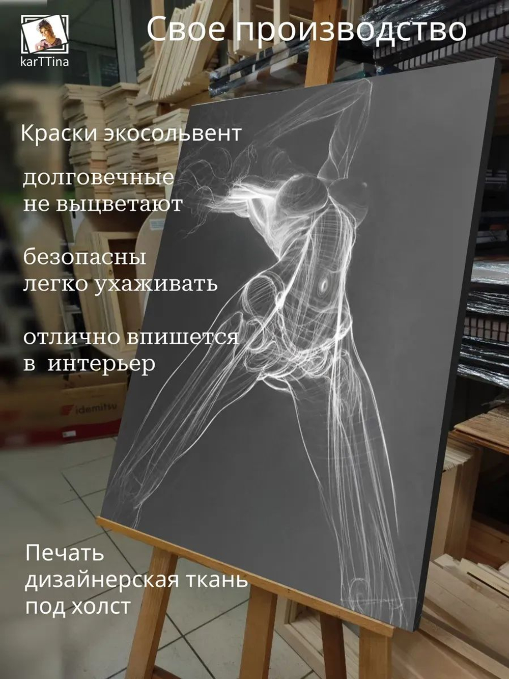 Картина на стену "Рентген" 30х40см 1шт., на деревянном подрамнике
