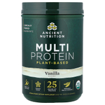 Ancient Nutrition, мультипротеин, растительный, с ванильным вкусом, 543 г (1,2 фунта)