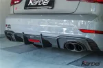 Карбоновый диффузор для AUDI RS3 2018-2020 B9 Ауди