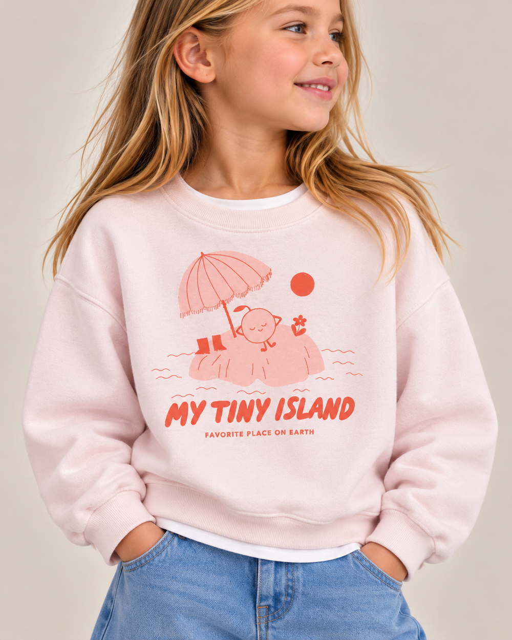 Хлопковый свитшот Tinycottons, 104