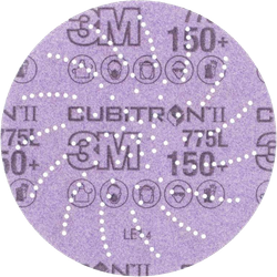 3M Cubitron II Hookit 775L Шлифовальный Круг, 400+, 152 мм, Клин Сэндинг, № 05059, 50 шт./уп.