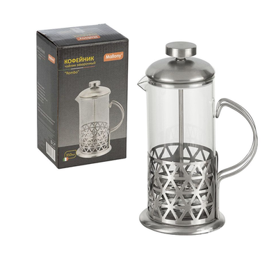 Кофе-пресс/чайник заварочный серия Rombo, объем 350 мл. 005485-SK