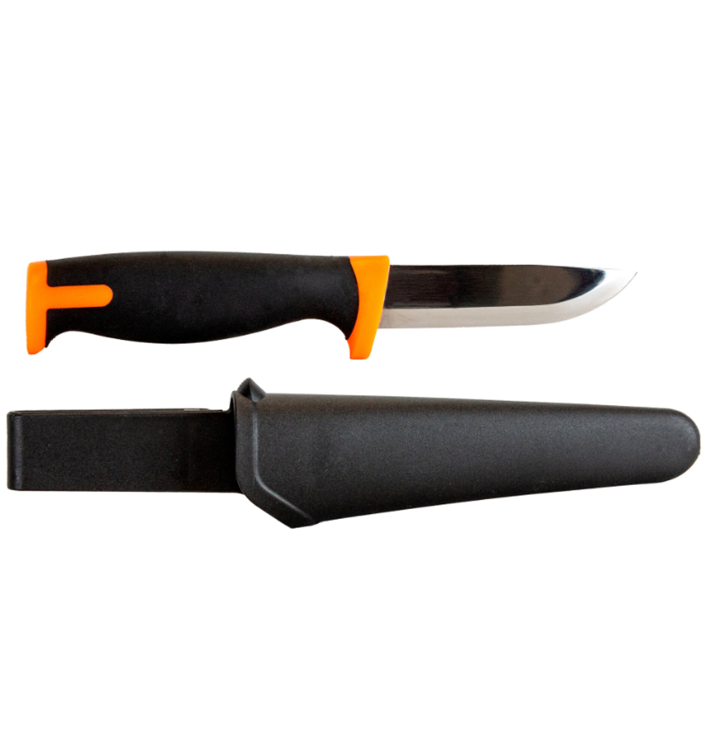 НОЖ HL UNIVERSAL OUTDOOR BLACK+ORENGE КЛИНОК 9см VT209-O
