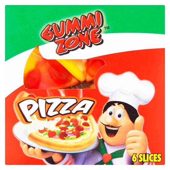 Жевательный мармелад Gummi Zone Pizza - Пицца, 15 г (Индонезия)