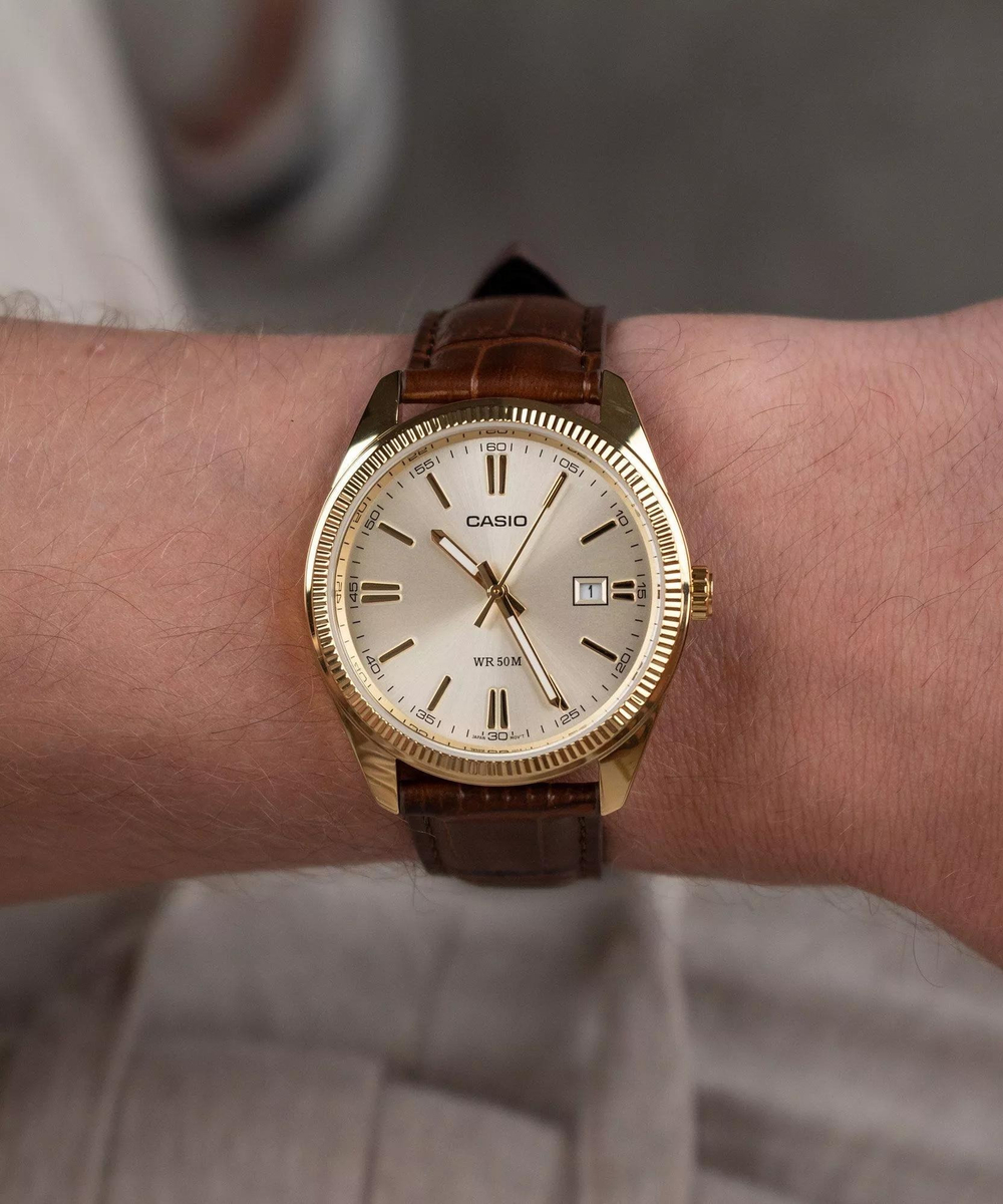 Мужские наручные часы Casio Collection MTP-1302PGL-9A