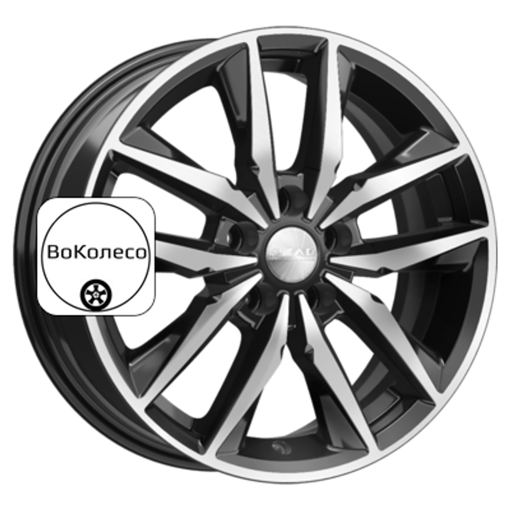 6,5x16/5x114,3 ET45 D60,1 Тирион (КЛ323) Алмаз СКАД
