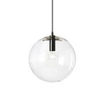 Подвесной светильник Ball 40 black/clear