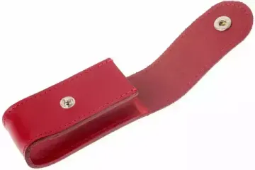 Чехол Victorinox (кожа) на ремень Мод. #4.0520.1 (красный)(35 x 100 x 40 мм)