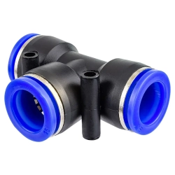 Фитинг T-образный для пластиковых трубок 16мм RockForce##Rock FORCE RF-SPE16