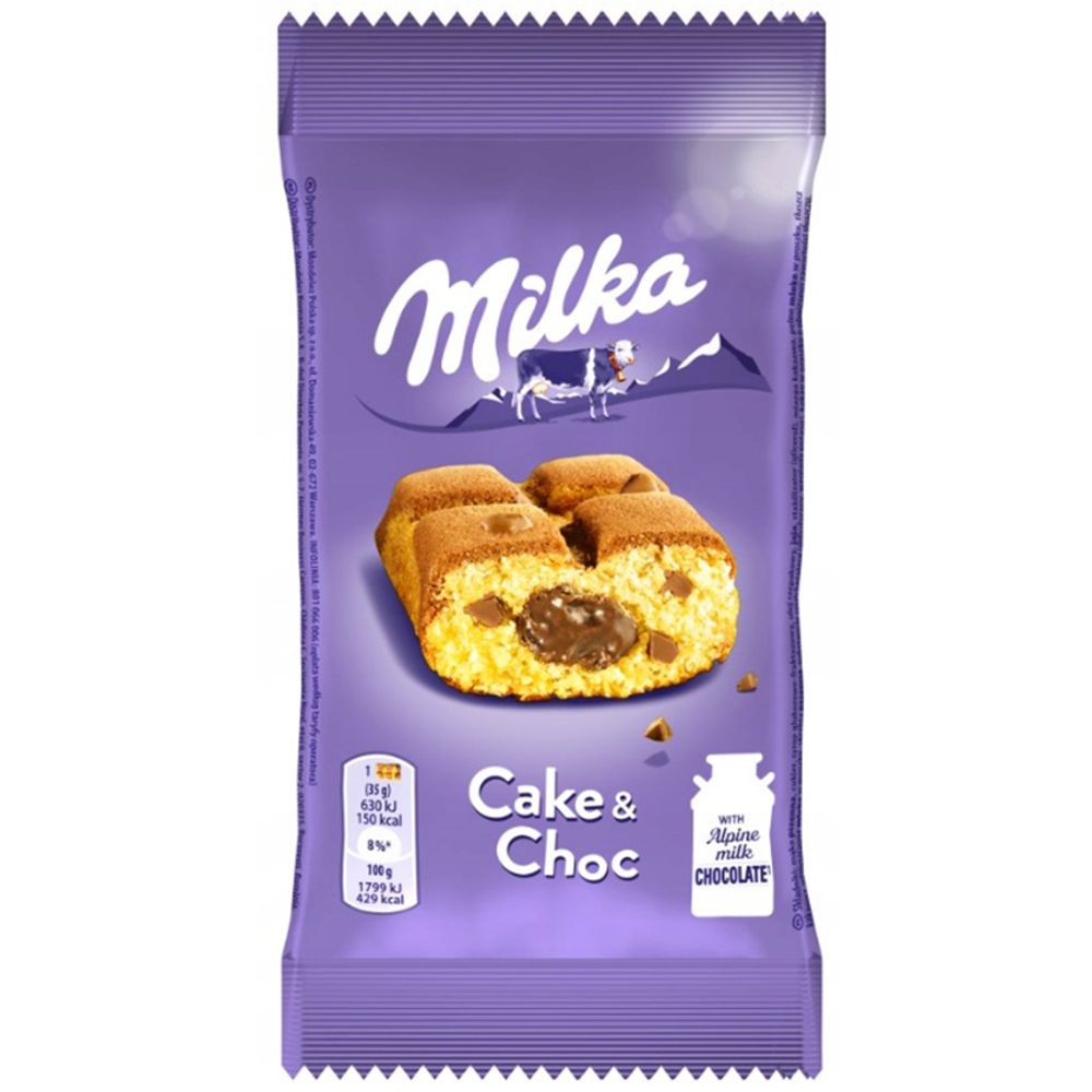 Пирожное "Милка" кейк чок 35г ЕВРОПА
