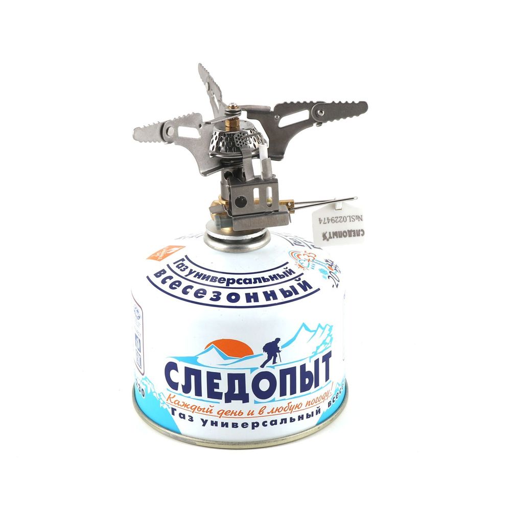 Плита порт. газовая "СЛЕДОПЫТ - Огненный Цветок"/72/