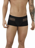 Черные мужские трусы-хипсы с сетчатыми вставками Eden Latin Boxer (Размер: L) (Цвет: черный)
