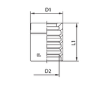 Муфта DN 16 1SN/2SC NEW