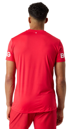 Мужская теннисная футболка Bj_rn Borg T-Shirt - lychee