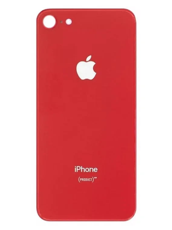 Задняя крышка для iPhone 8 красная (Red)