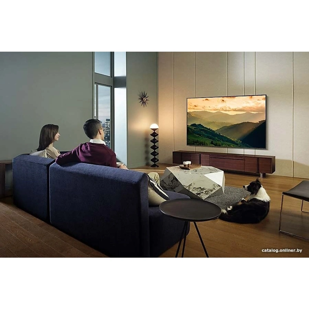 Телевизор Samsung QE85Q60CAUXCE 85" 4K UltraHD QLED черный
