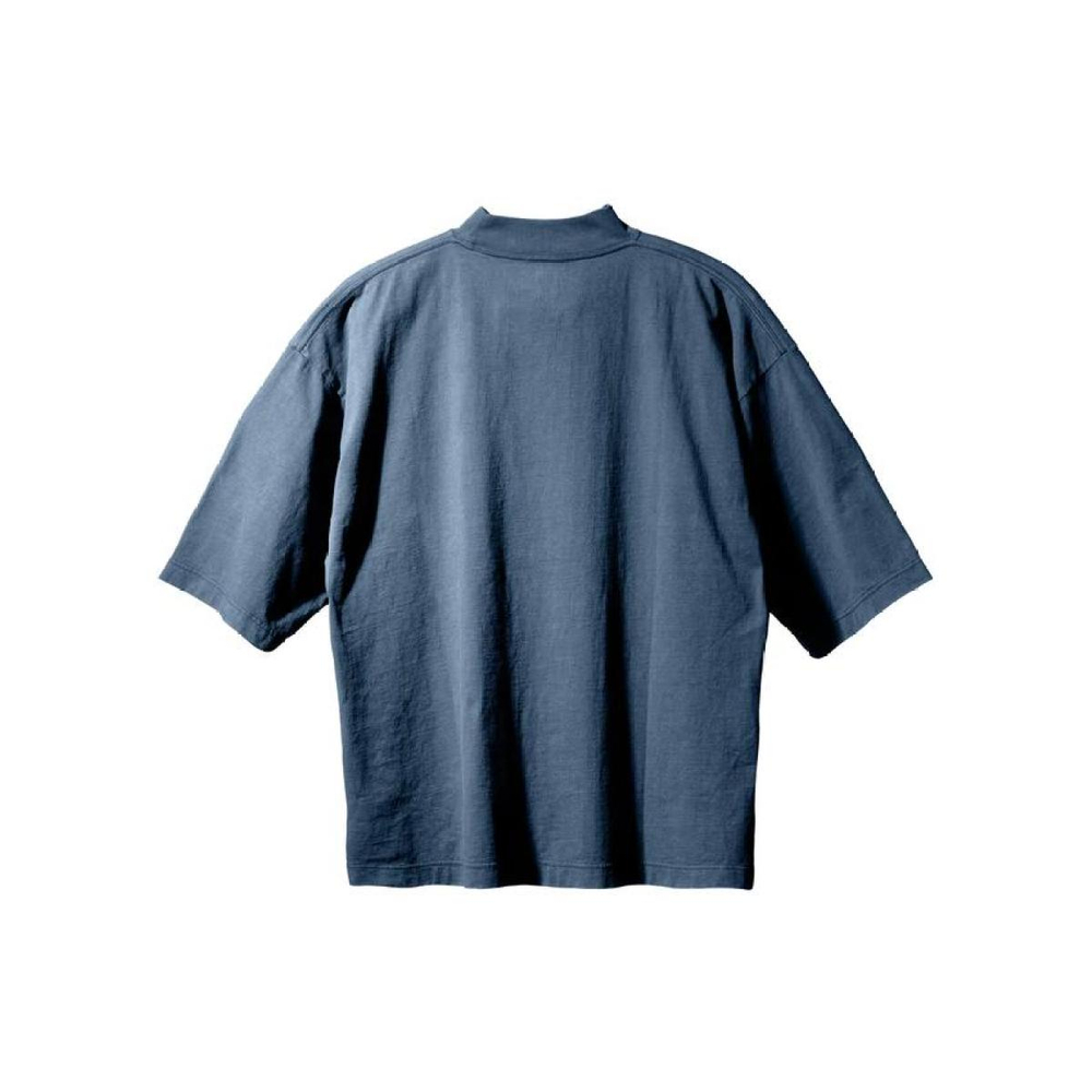 YEEZY Gap x Balenciaga SS22 Logo Tee, 3/4 рукава, темно-синий