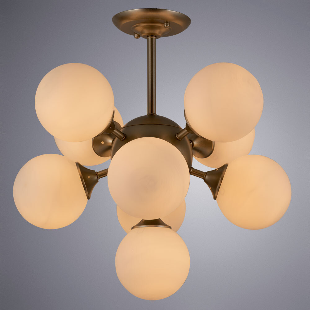 Люстра потолочная Arte Lamp Fobos A2704PL-9SG