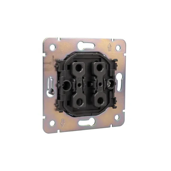 Выключатель для жалюзи KRANZ Miele Round Шелк KR-78-0711-7