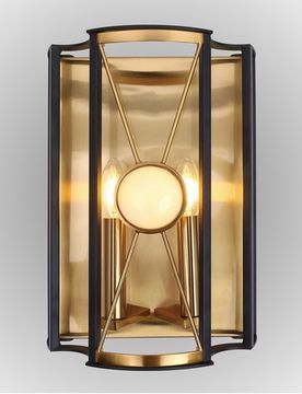 Бра 2*Е14 TANDEM AP2 GOLD золото Crystal Lux