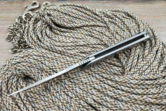 Складной нож Steelclaw ПЭР c клинком из стали AUS-8, рукоять Stainless Steel