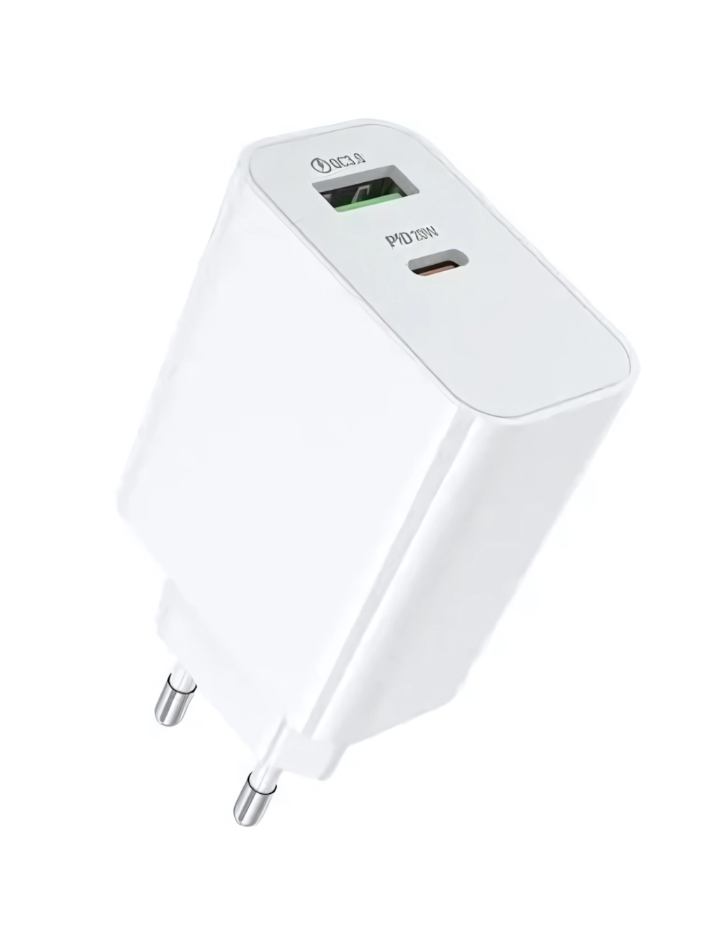 Зарядное устройство BOROFONE BA106A PD20W+QC3.0 White