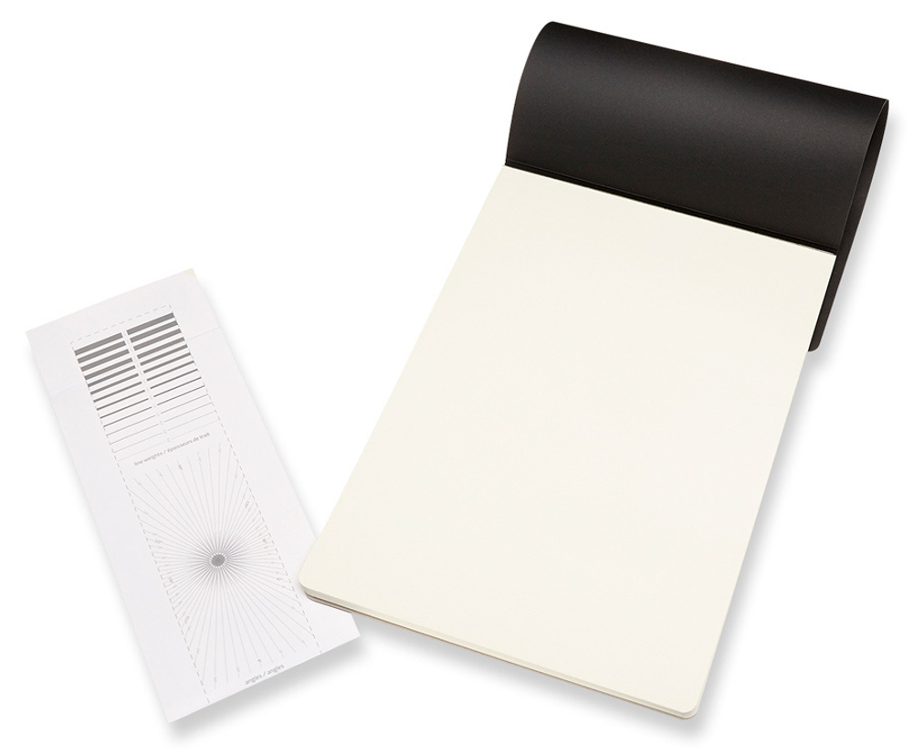 Блокнот для рисования Moleskine Art Soft Sketch Pad (ARTSKPAD8) A4 88стр. мягкая обложка черный