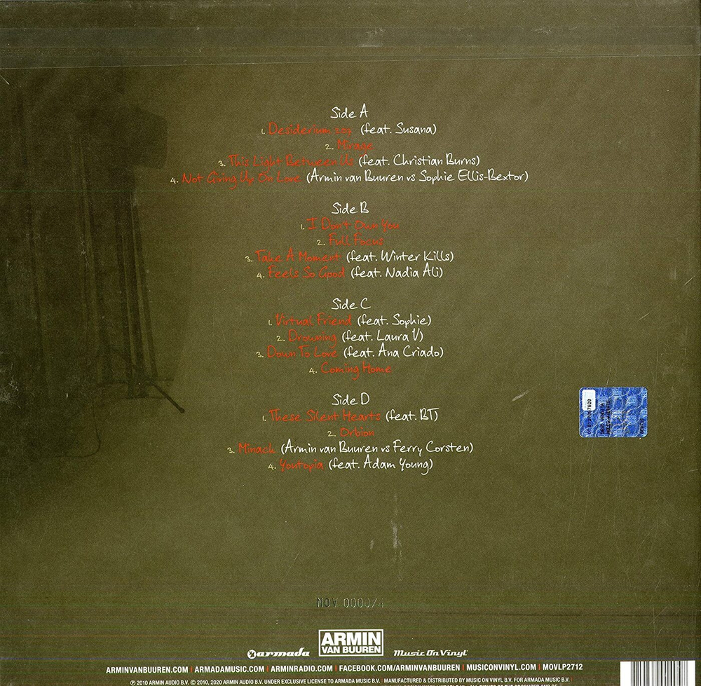 Armin van Buuren — Mirage (2LP)