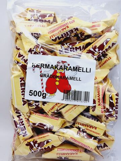 Конфеты Коровка молочная карамель KERMAKARAMELLI 500 г (из Финляндии)