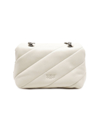 кожаная сумка через плечо love mini puff cl pltt Pinko - белый(100039 A0F2)