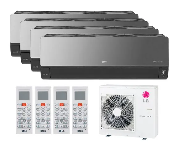 Мульти сплит-система LG 4 x AC09BK.NSJR / MU4R27
