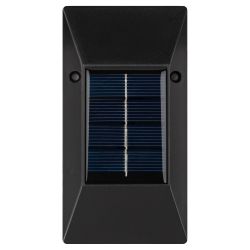Светильник уличный ЭРА ERAFS012-07 на солнечной батарее настенный 6 LED | Садовые фасадные светильники