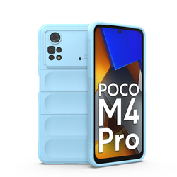 Противоударный чехол Flexible Case для Poco M4 Pro 4G