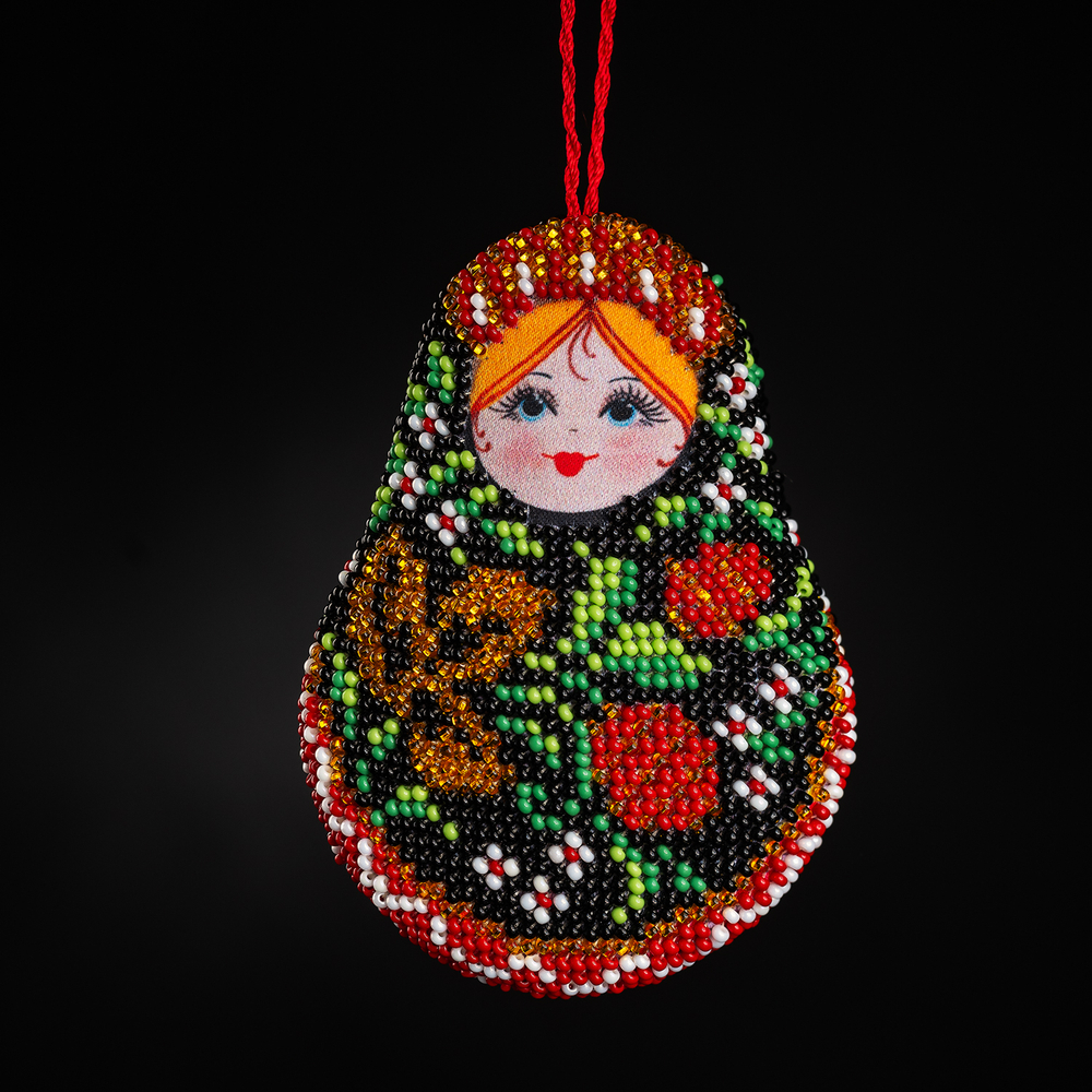 Матрешка Хохлома
