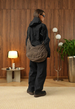Сумка Nothomme Blue Monte Curved Structure Segmented Diagonal Bag "Dzi bead"