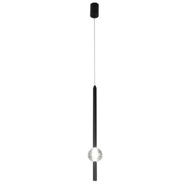 Подвесной светильник LED 3W+5W 4000К ELVIRA SP8W LED 4000K BLACK чёрный Crystal Lux