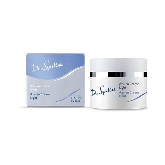 Dr.Spiller Azulen Cream Light Лёгкий успокаивающий крем с азуленом для чувствительной кожи, 50 мл