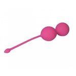 Вагинальные шарики розовые Smart ball Lealso (19,5 *3,6)
