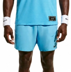 Мужские теннисные шорты Nike Court Slam Dri-FIT - baltic blue/black