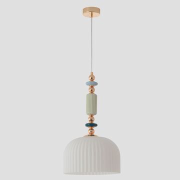 Подвесной светильник 1*Е14 MERINGUE SP1.1 золото/белый Crystal Lux