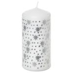 Свеча IKEA VINTERFINT (ВИНТЕРФИНТ), Серый, 45 часов, 14 см