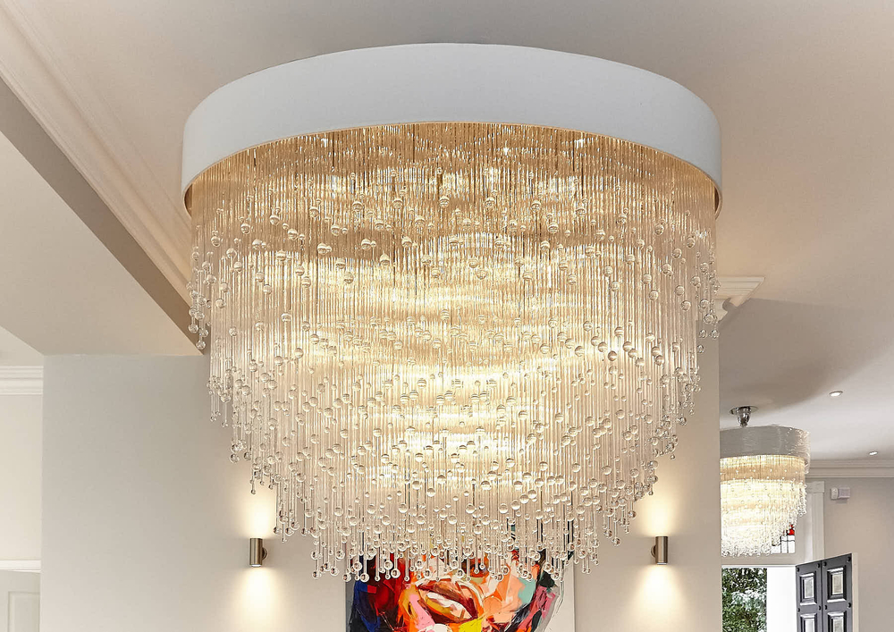 Люстра копия Aqua Droplets round