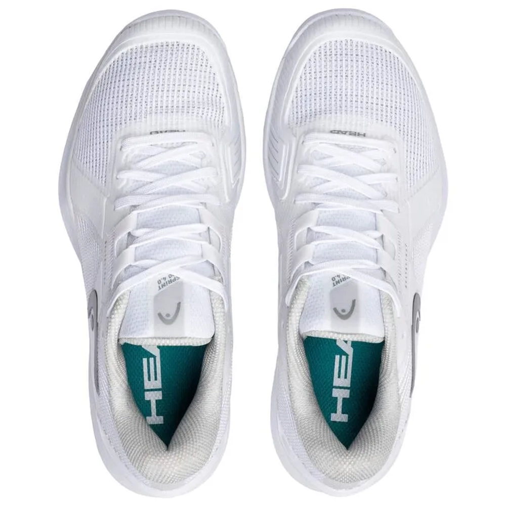 Женские Кроссовки теннисные Head Sprint Pro 4.0 Grass - white/grey