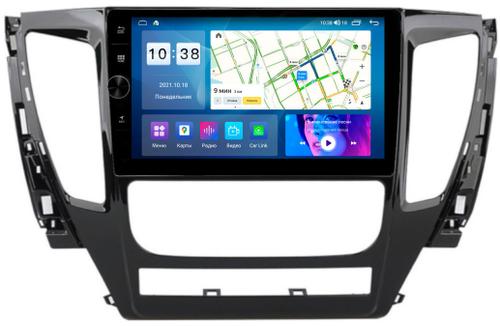 Магнитола для Mitsubishi Pajero Sport 3 2016-2021 (АКПП) - Parafar PF231LUX2FHDAV на Android 13, CarPlay, 4G SIM-слот