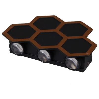 86222-9.2-005U LED5*1W BK+GD светильник настенный Reluce, LED